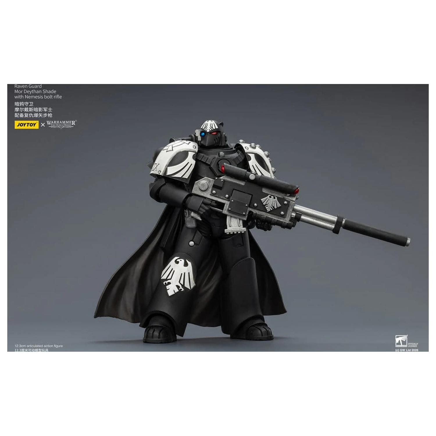 Warhammer 40,000 Akcijska figura Raven Guard Mor Deythan Shade 12 cm fotografija izdelka