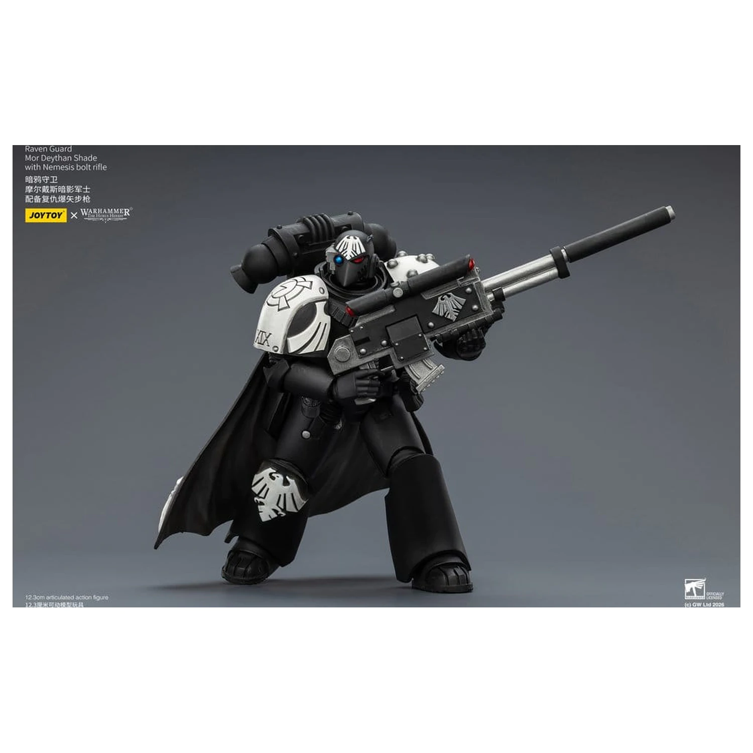 Warhammer 40,000 Akcijska figura Raven Guard Mor Deythan Shade 12 cm fotografija izdelka