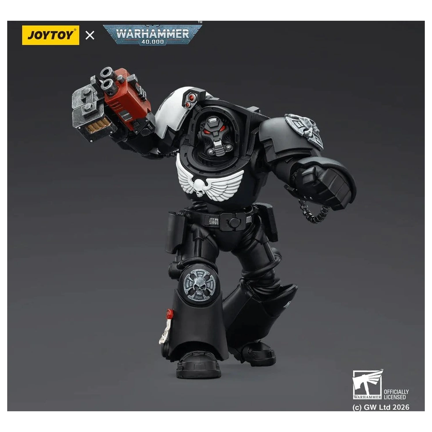 Warhammer 40,000 Akcijska figura Raven Guard Terminator 2 s Power Fist in Storm Bolter 14 cm fotografija izdelka