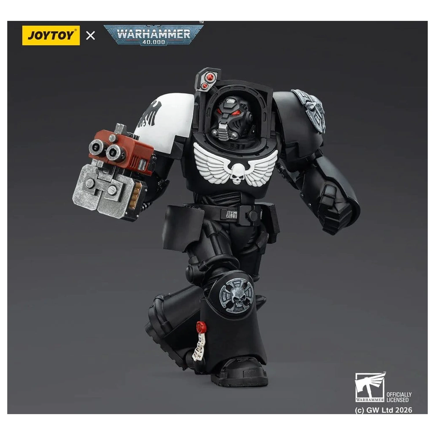 Warhammer 40,000 Akcijska figura Raven Guard Terminator 2 s Power Fist in Storm Bolter 14 cm fotografija izdelka