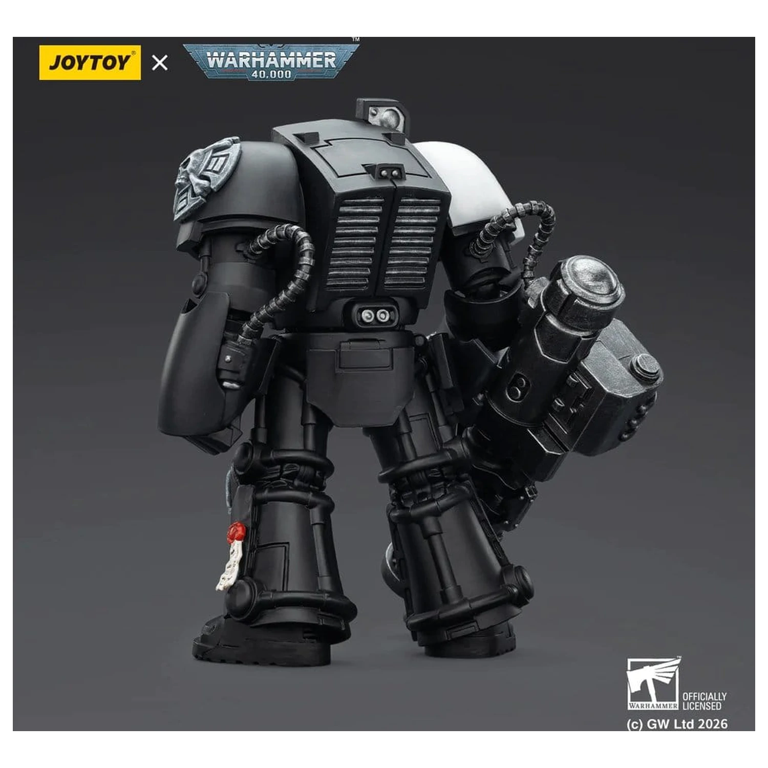 Warhammer 40,000 Action Figure Raven Guard Terminator 3 s Power Fist in Assault Cannon 14 cm fotografija izdelka