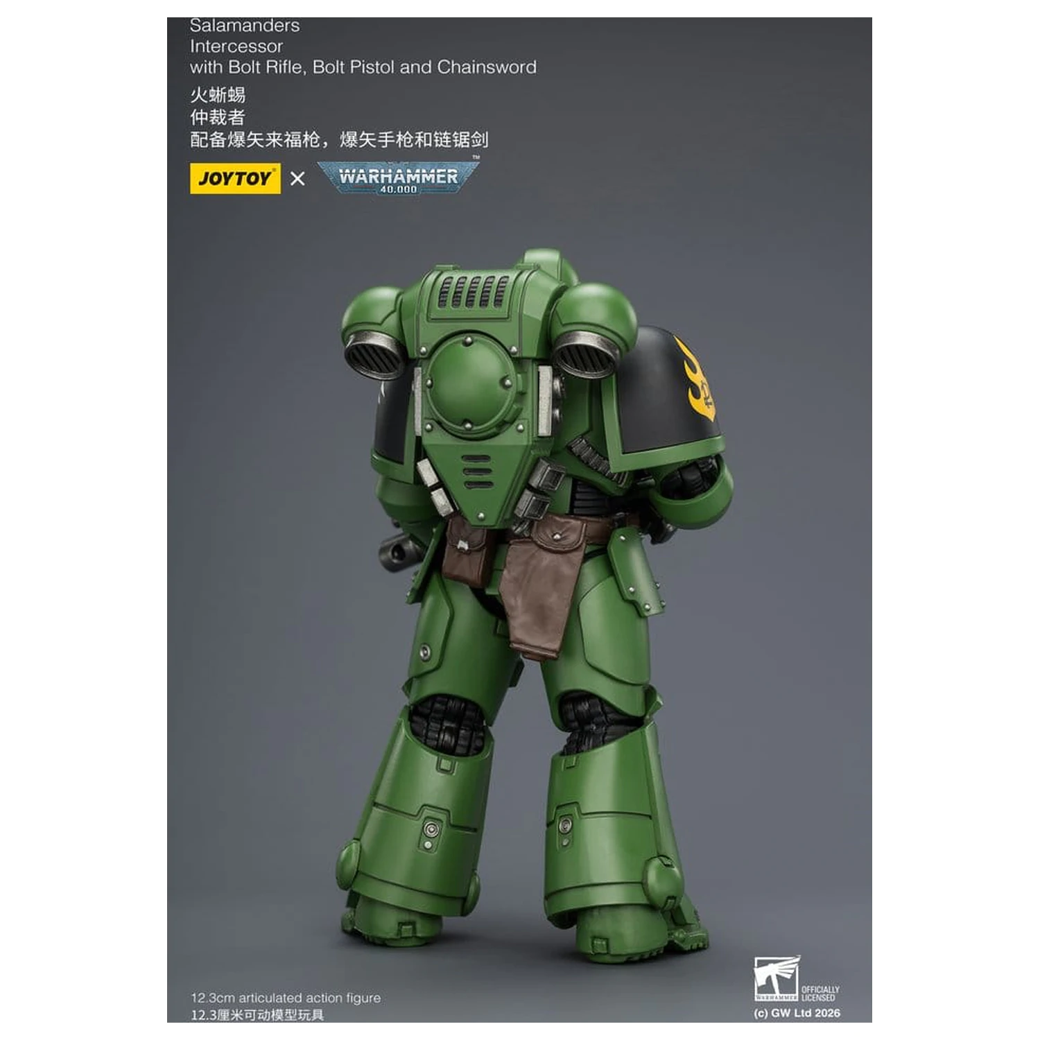 Warhammer 40,000 Akcijska figura Salamanders Intercessor 12 cm fotografija izdelka