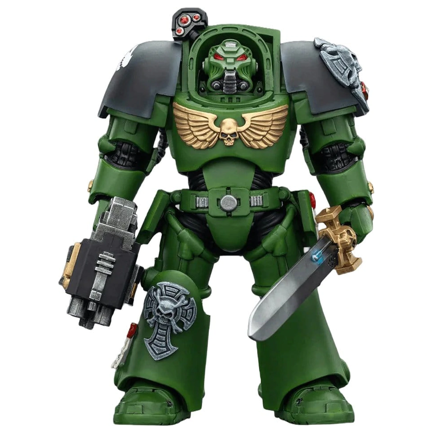 Warhammer 40,000 Akcijska figura Salamanders Terminator 1 z Power Sword in Storm Bolter 14 cm fotografija izdelka