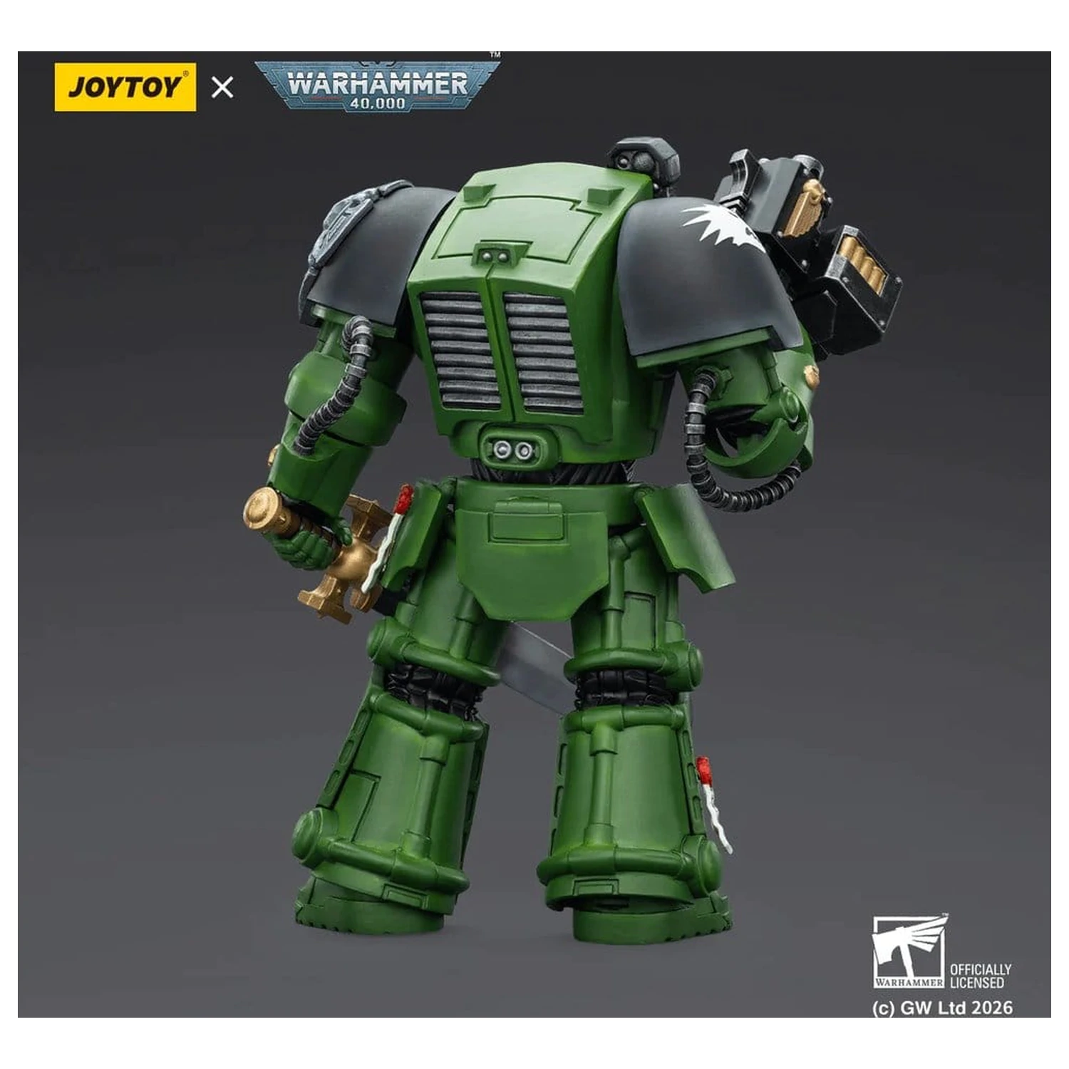 Warhammer 40,000 Akcijska figura Salamanders Terminator 1 z Power Sword in Storm Bolter 14 cm fotografija izdelka