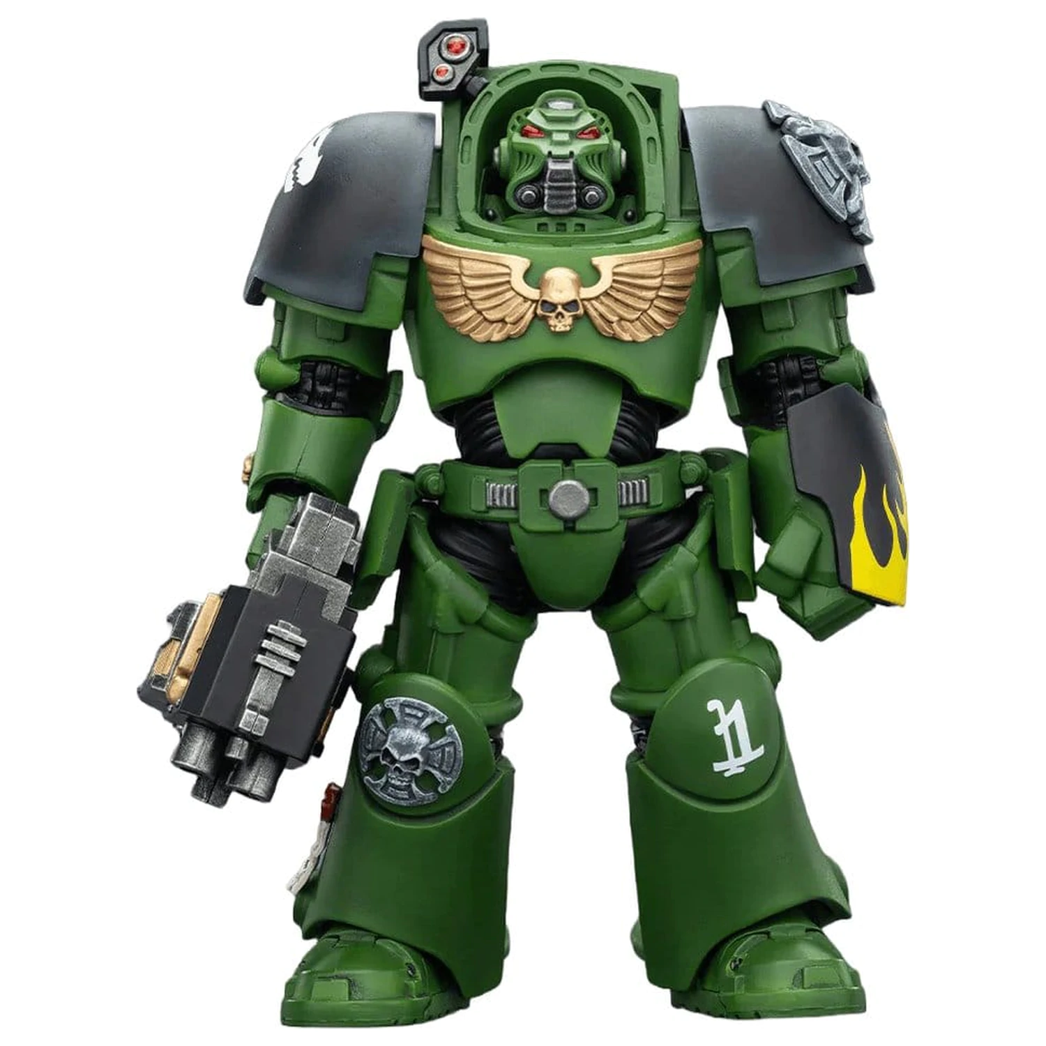 Warhammer 40,000 Action figura Salamanders Terminator 2 z Power Fist in Storm Bolter 14 cm fotografija izdelka
