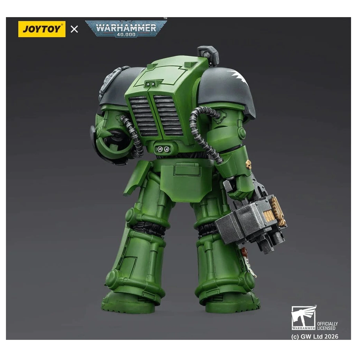 Warhammer 40,000 Action figura Salamanders Terminator 2 z Power Fist in Storm Bolter 14 cm fotografija izdelka