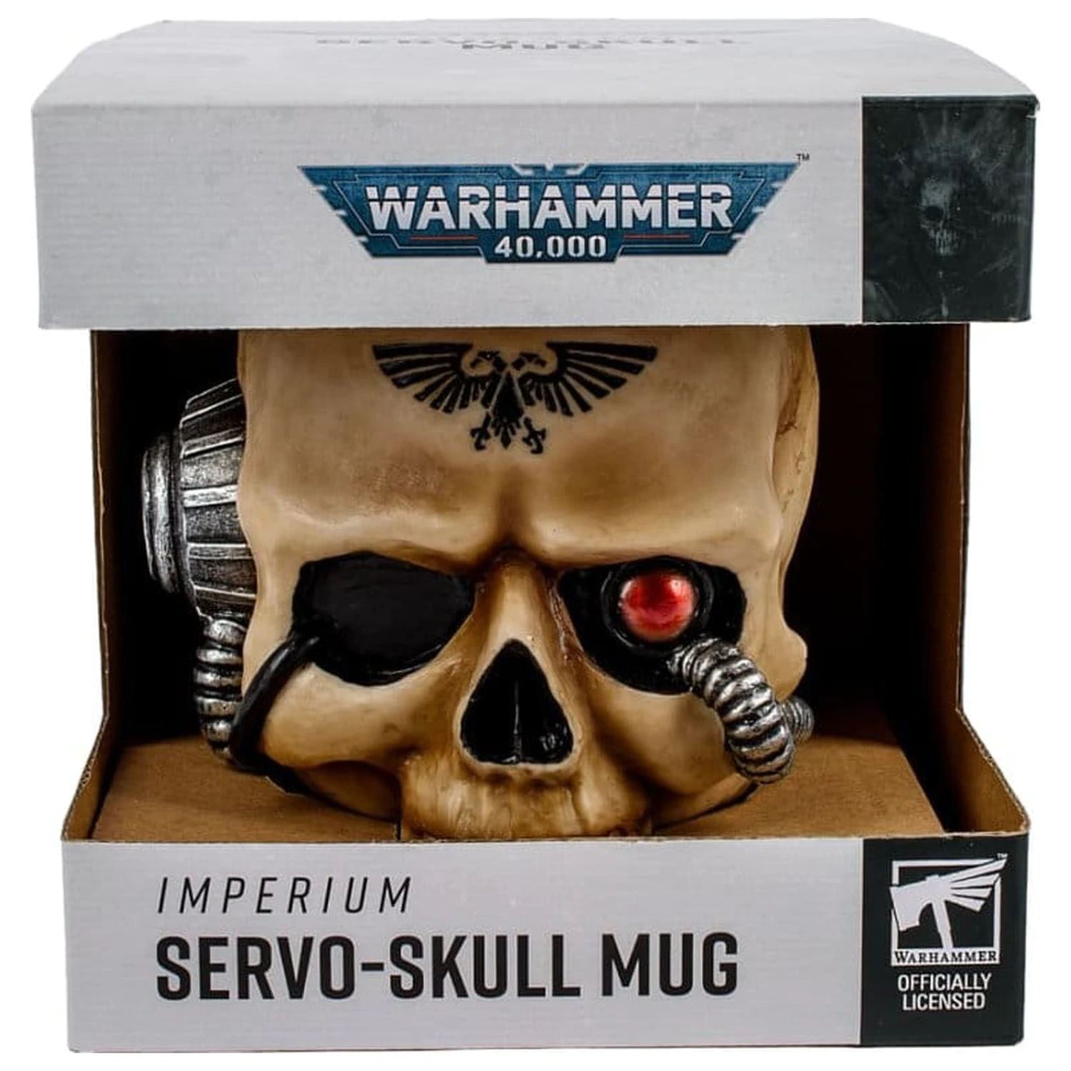 Warhammer 40,000 skodelica Servo Skull fotografija izdelka