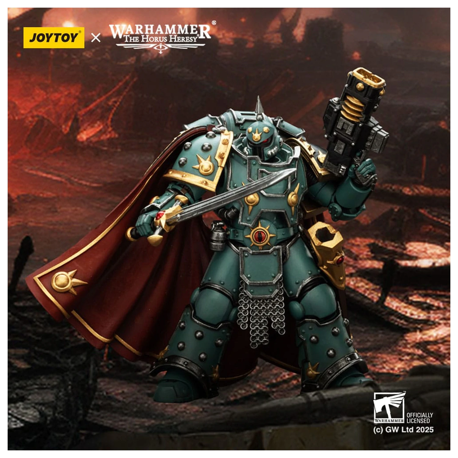 Warhammer 40,000: Sons of Horus Akcijska figura Legijski prvak 12 cm fotografija izdelka