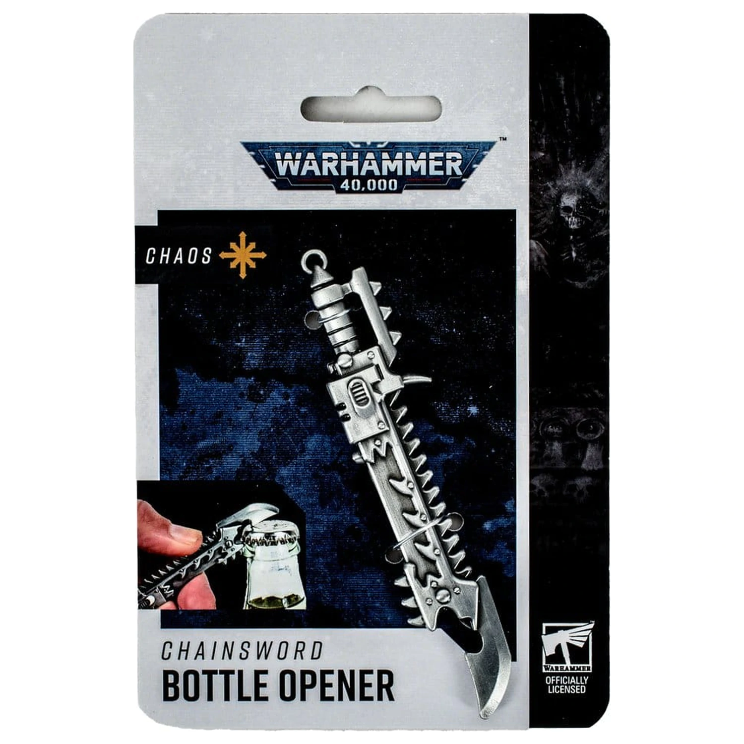 Warhammer 40,000 Odpirač za steklenice Chaos Chainsword fotografija izdelka