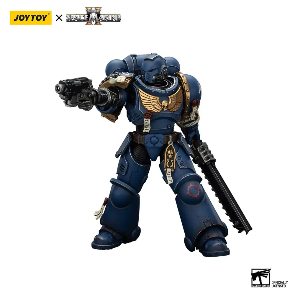 Warhammer 40,000: Space Marine 2 Akcijska figura Ultramarines Brother Chairon Collectors Edition 13 cm fotografija izdelka