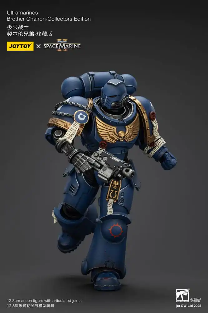 Warhammer 40,000: Space Marine 2 Akcijska figura Ultramarines Brother Chairon Collectors Edition 13 cm fotografija izdelka