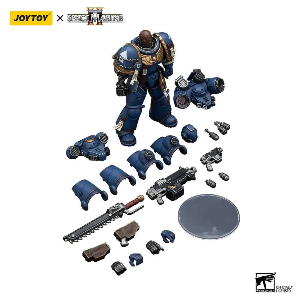 Warhammer 40,000: Space Marine 2 Akcijska figura Ultramarines Brother Chairon Collectors Edition 13 cm fotografija izdelka