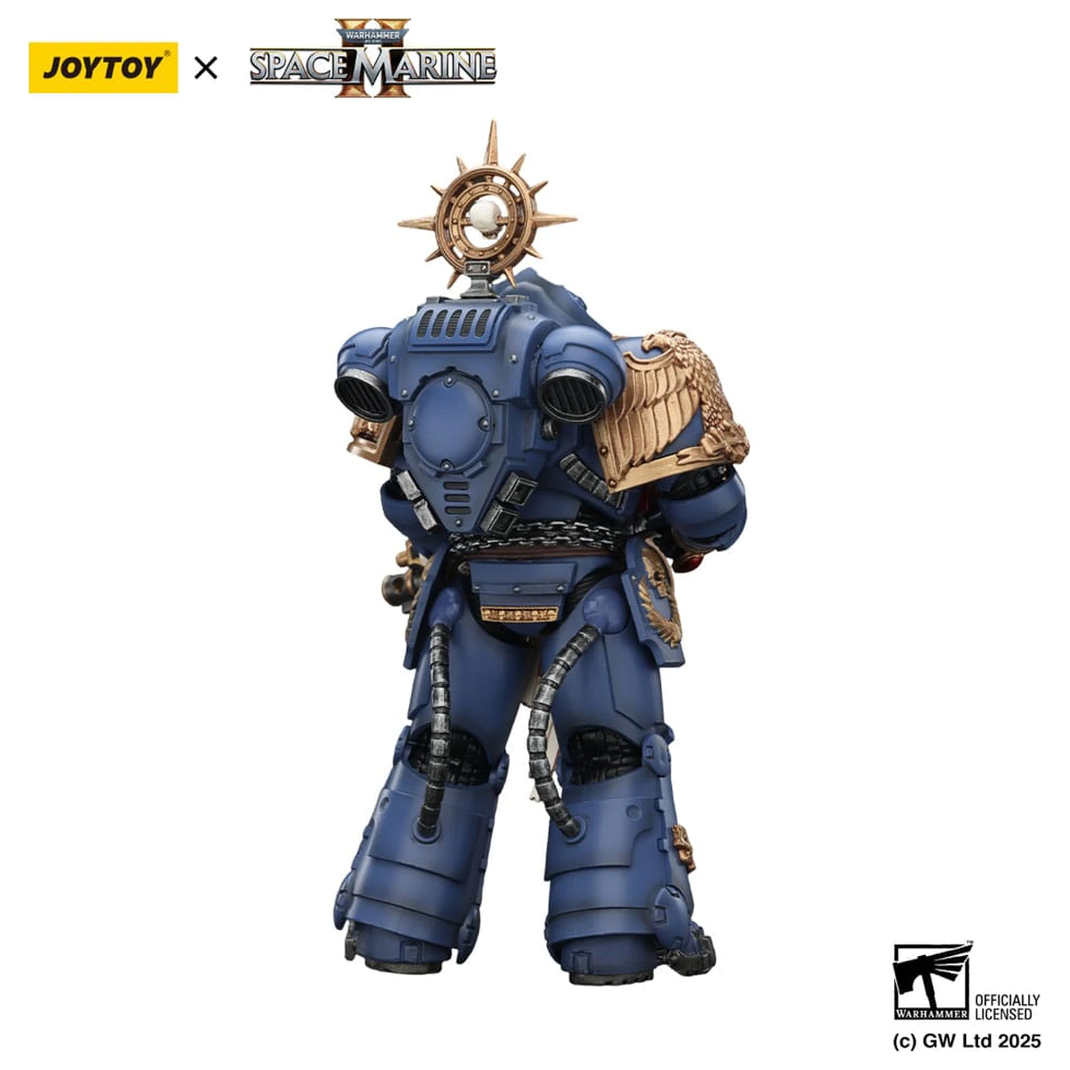 Warhammer 40,000: Space Marine 2 Action Figure Ultramarines Heavy Relic Primus Armor with Heavy Relic Bolt Rifle 13 cm fotografija izdelka