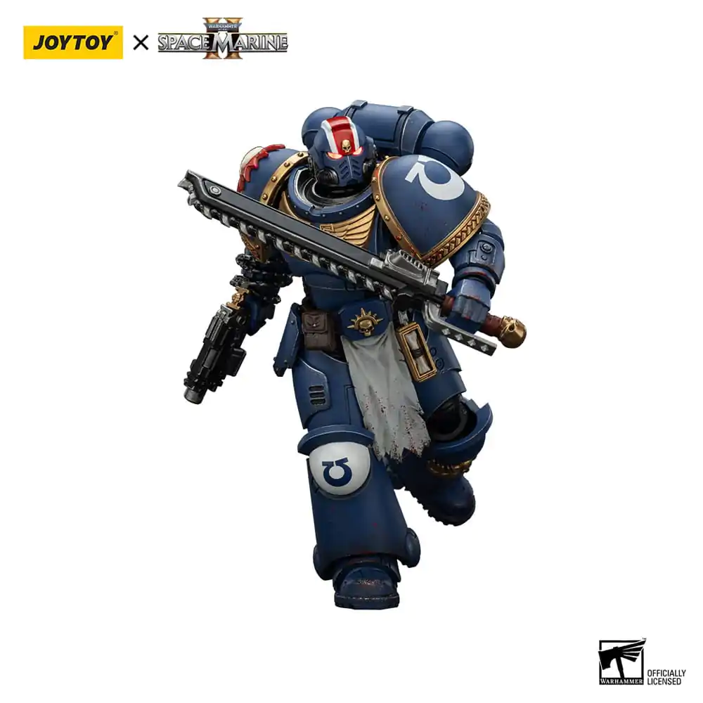 Warhammer 40,000: Space Marine 2 Akcijska figura Ultramarines Lieutenant Titus Collectors Edition 13 cm fotografija izdelka