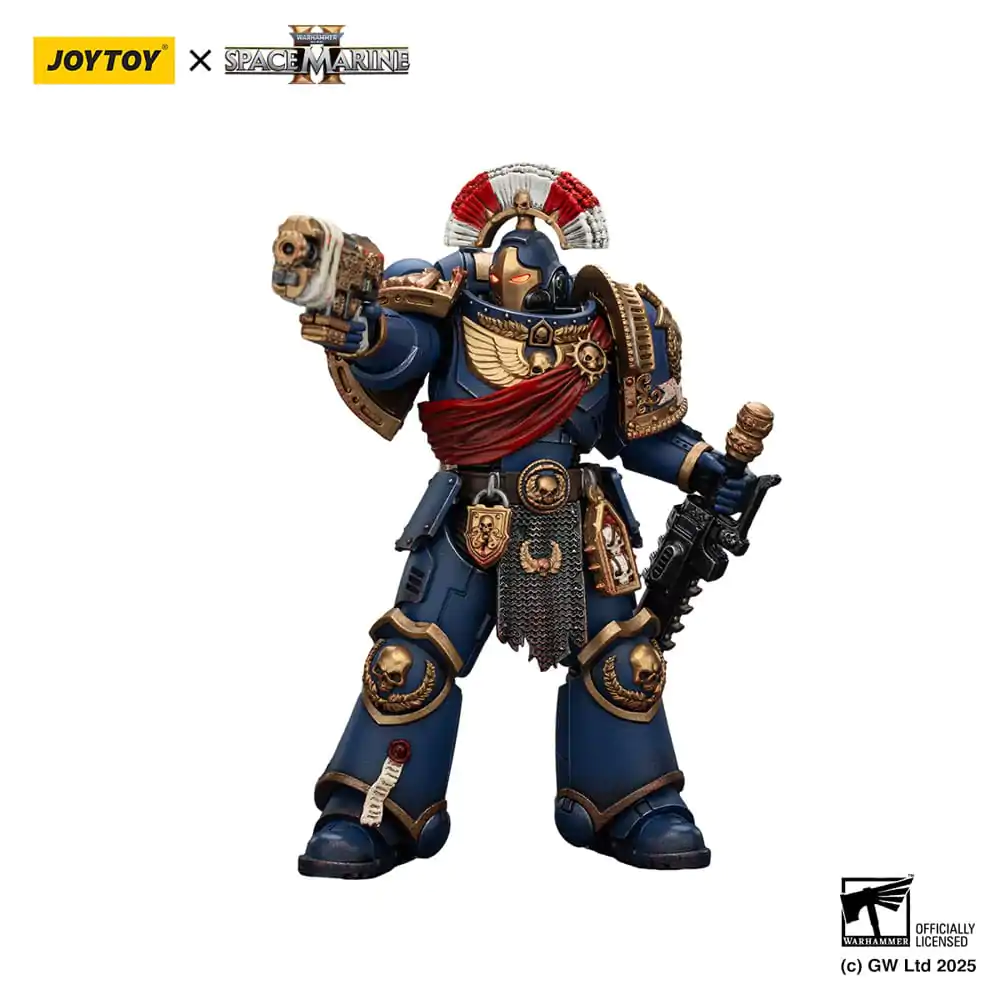 Warhammer 40,000: Space Marine 2 Akcijska figura Ultramarines Relic Secundus Armour 20 cm fotografija izdelka