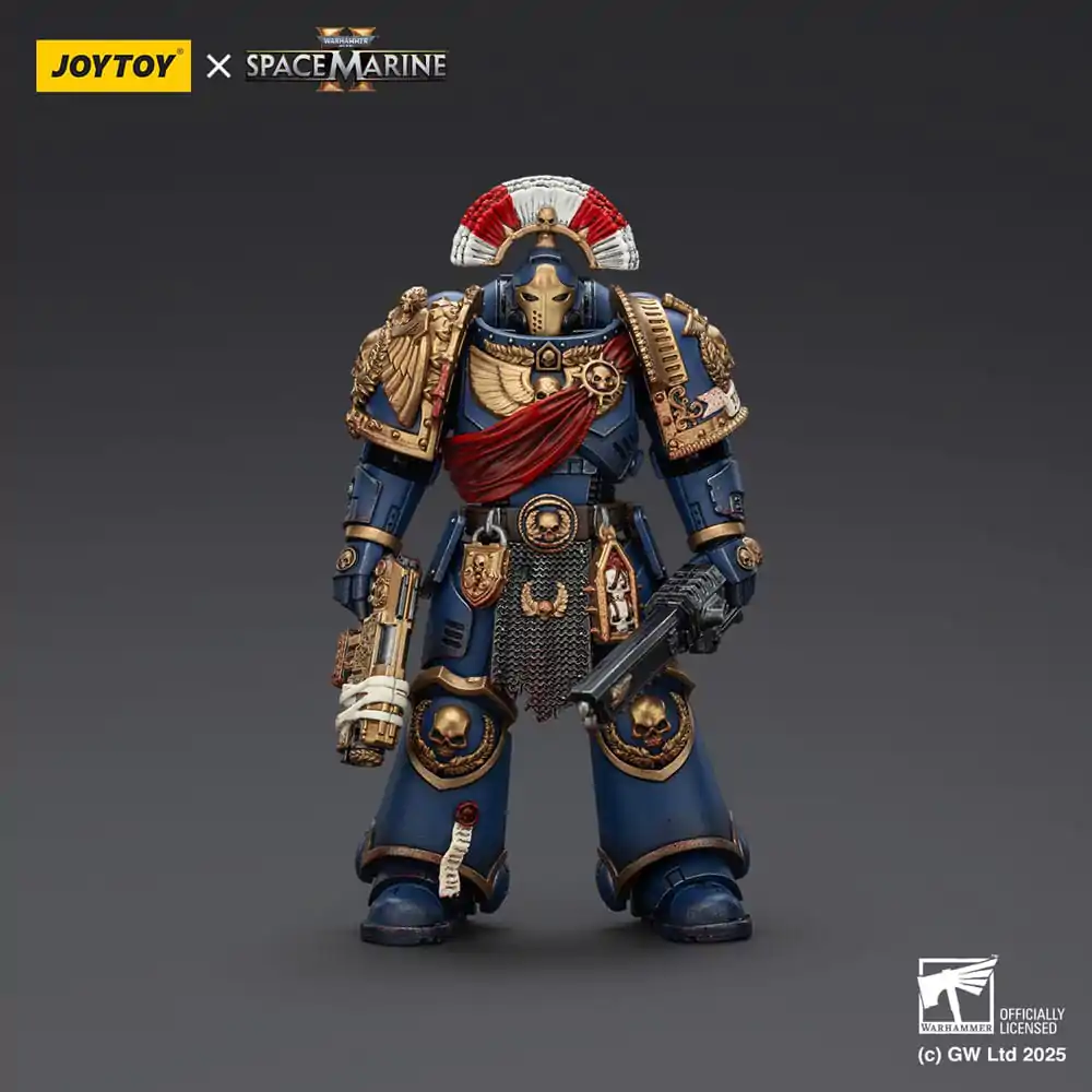 Warhammer 40,000: Space Marine 2 Akcijska figura Ultramarines Relic Secundus Armour 20 cm fotografija izdelka