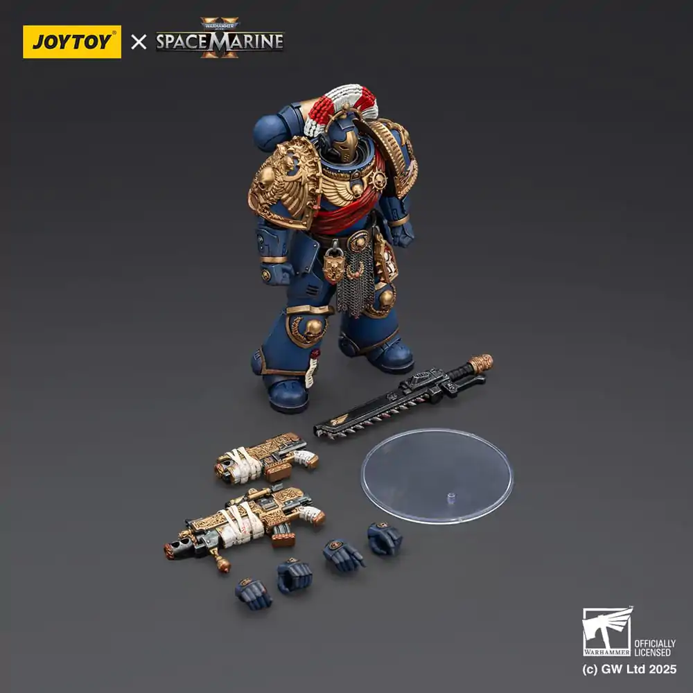 Warhammer 40,000: Space Marine 2 Akcijska figura Ultramarines Relic Secundus Armour 20 cm fotografija izdelka