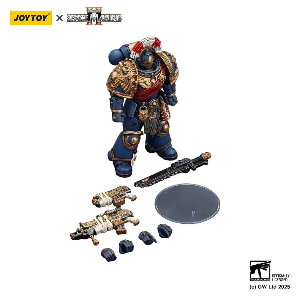 Warhammer 40,000: Space Marine 2 Akcijska figura Ultramarines Relic Secundus Armour 20 cm fotografija izdelka
