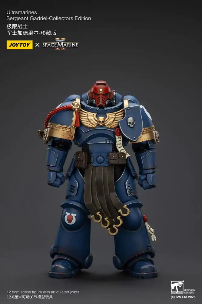 Warhammer 40,000: Space Marine 2 Akcijska Figura Ultramarines Sergeant Gadriel Collectors Edition 13 cm fotografija izdelka