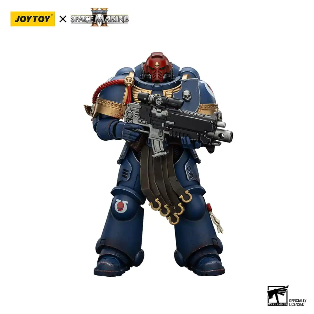Warhammer 40,000: Space Marine 2 Akcijska Figura Ultramarines Sergeant Gadriel Collectors Edition 13 cm fotografija izdelka