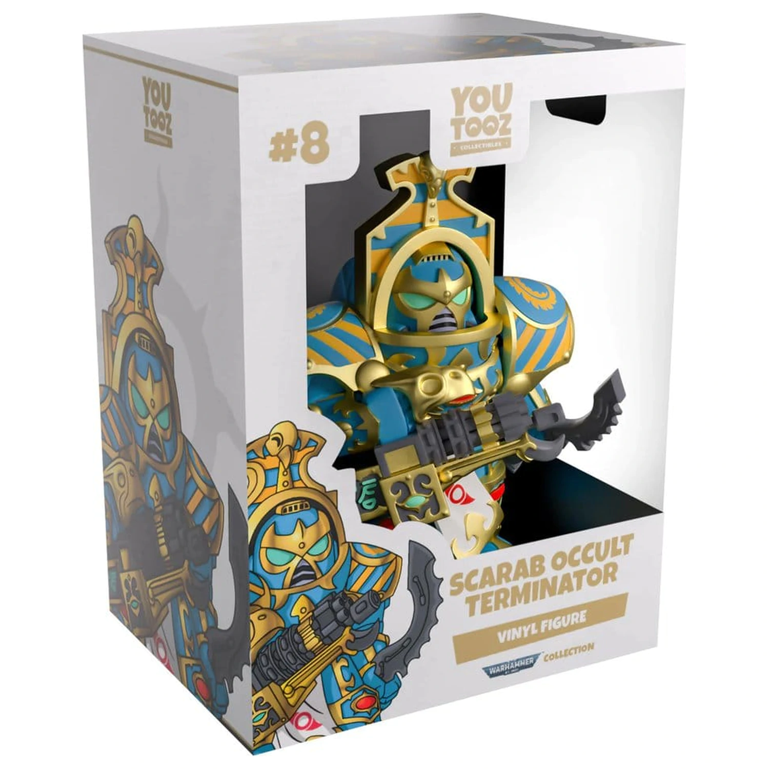 Warhammer 40,000: Space Marine 2 vinilna figura Scarab Occult Terminator 14 cm fotografija izdelka