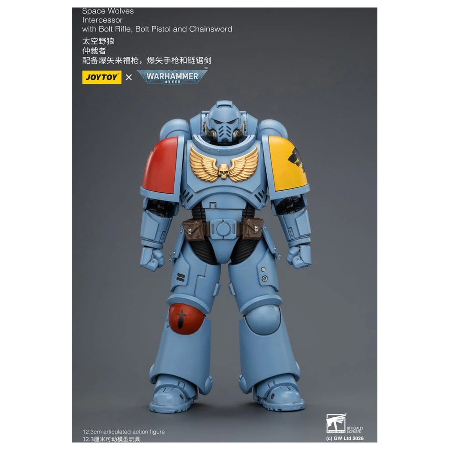 Warhammer 40,000 Akcijska figura Space Wolves Intercessor 12 cm fotografija izdelka
