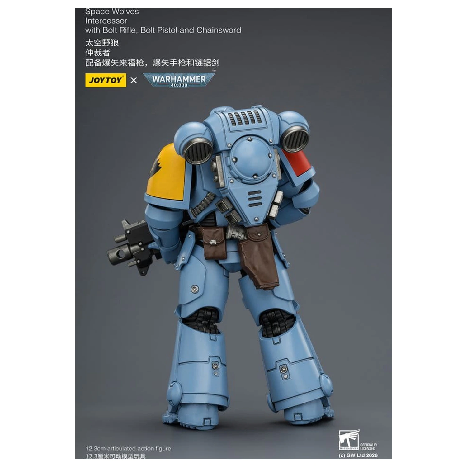 Warhammer 40,000 Akcijska figura Space Wolves Intercessor 12 cm fotografija izdelka