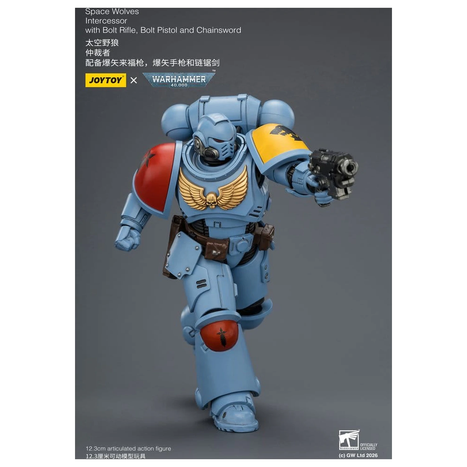 Warhammer 40,000 Akcijska figura Space Wolves Intercessor 12 cm fotografija izdelka