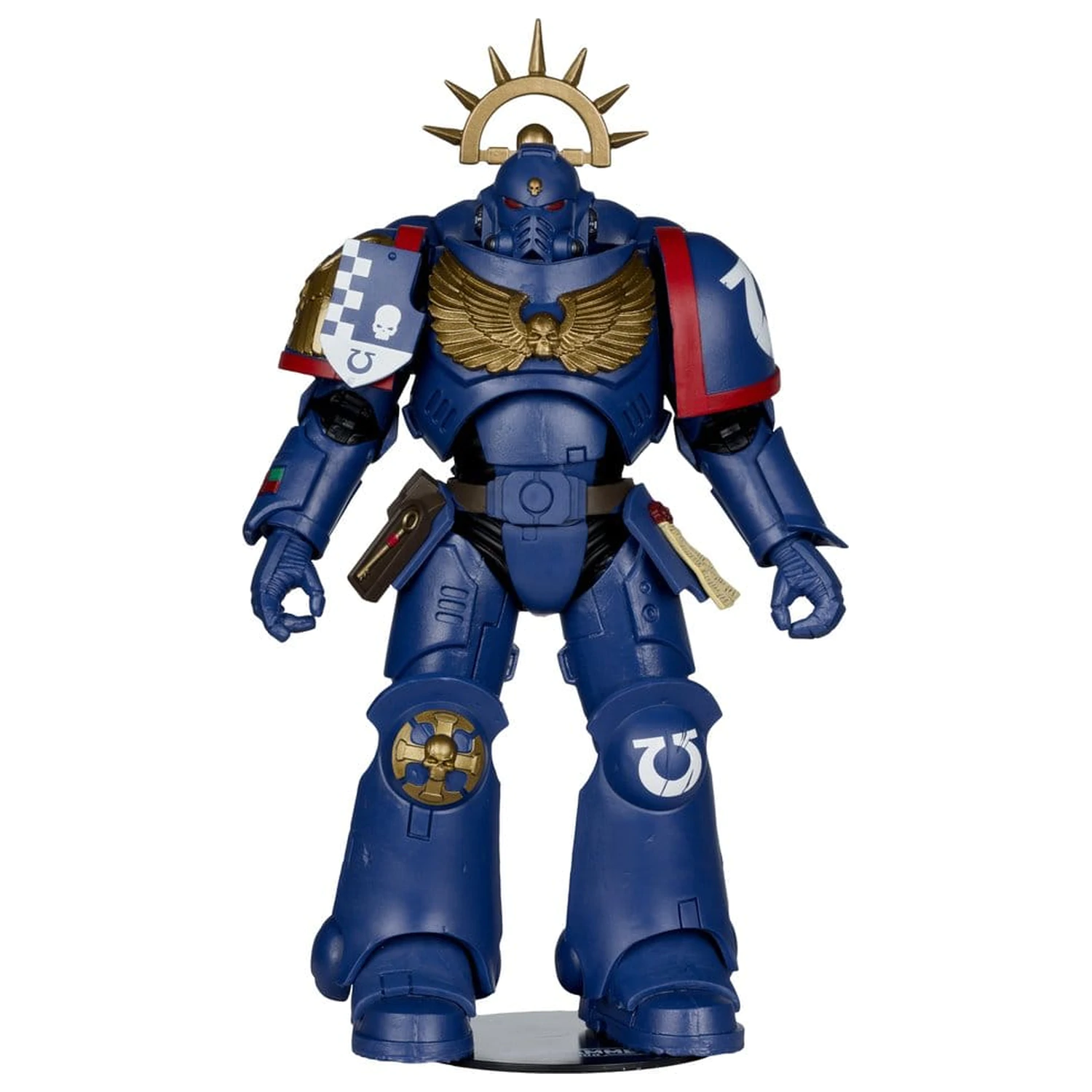 Warhammer 40,000 Total War akcijska figura 3rd Company Lieutenant (Ultramarines) 18 cm fotografija izdelka