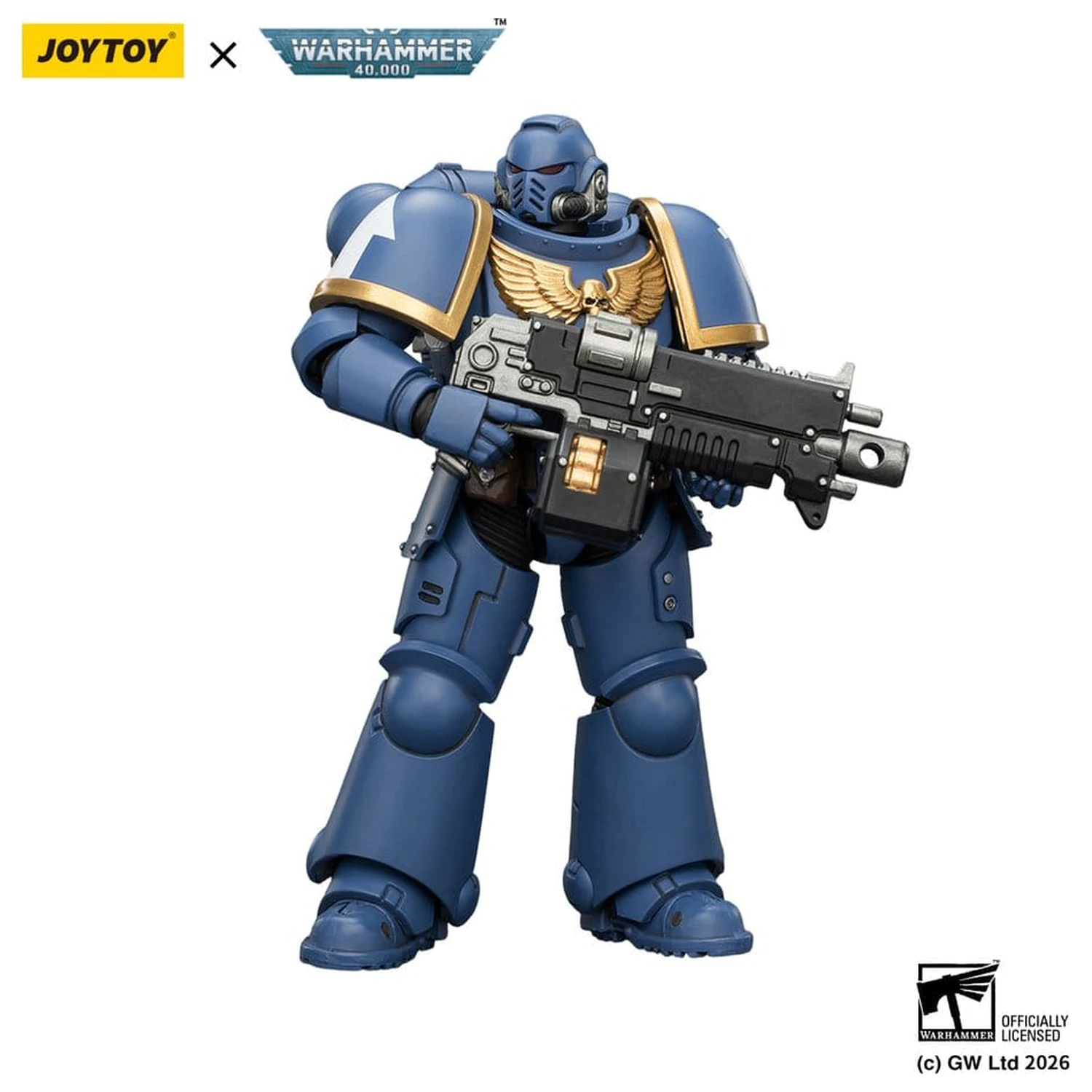 Warhammer 40,000 figurica Ultramarines Intercessor 12 cm fotografija izdelka