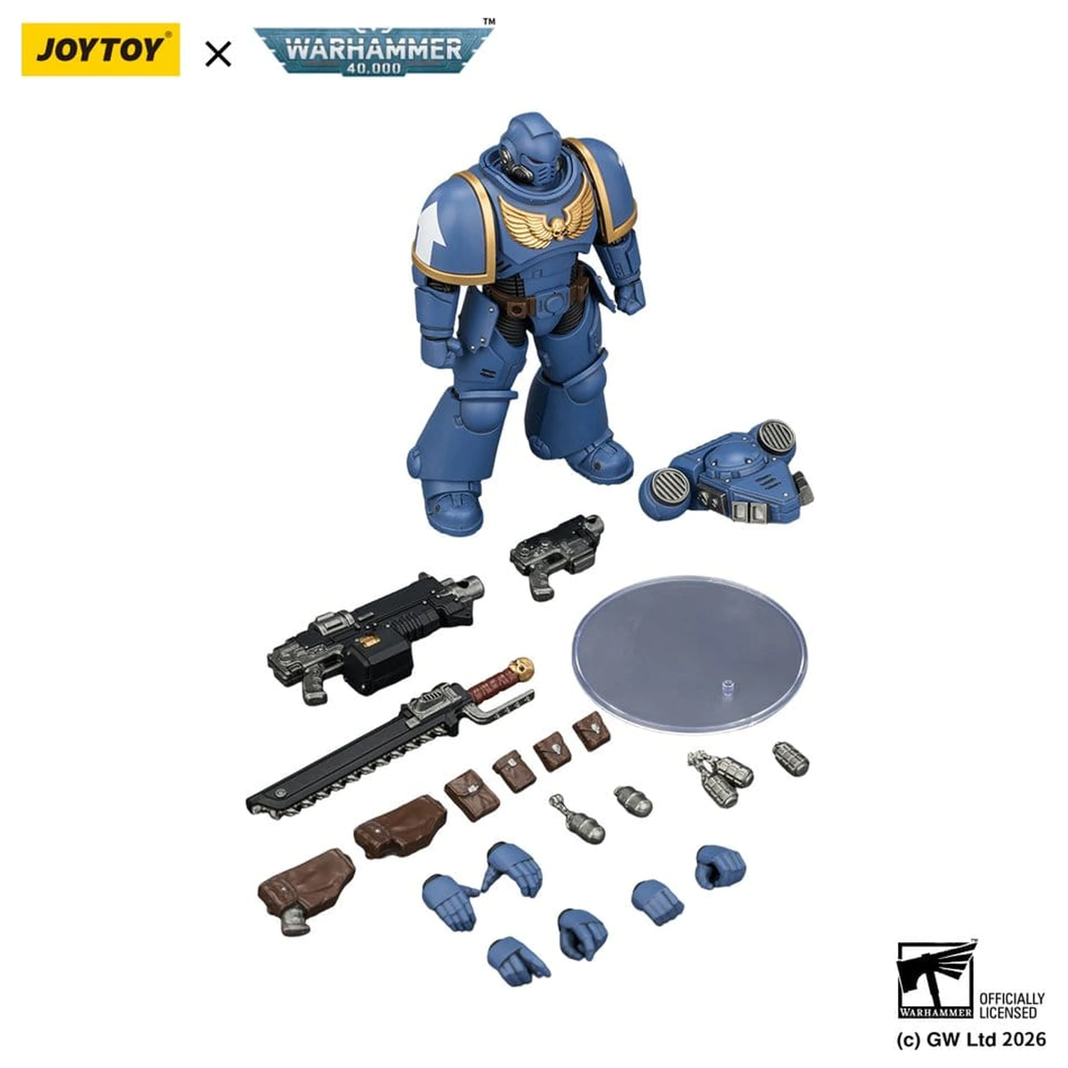 Warhammer 40,000 figurica Ultramarines Intercessor 12 cm fotografija izdelka
