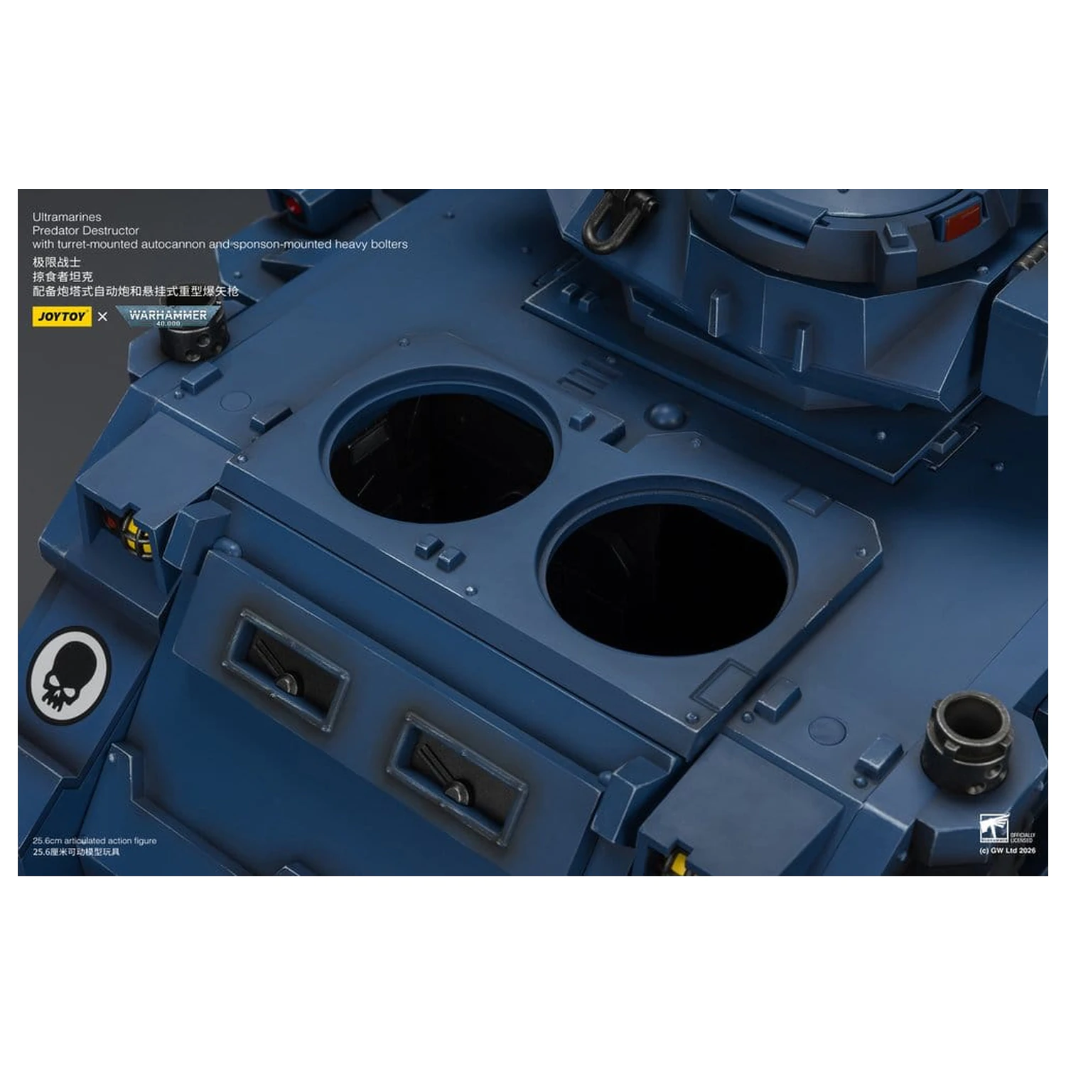 Warhammer 40,000 vozilo Ultramarines Predator Destructor 26 cm fotografija izdelka