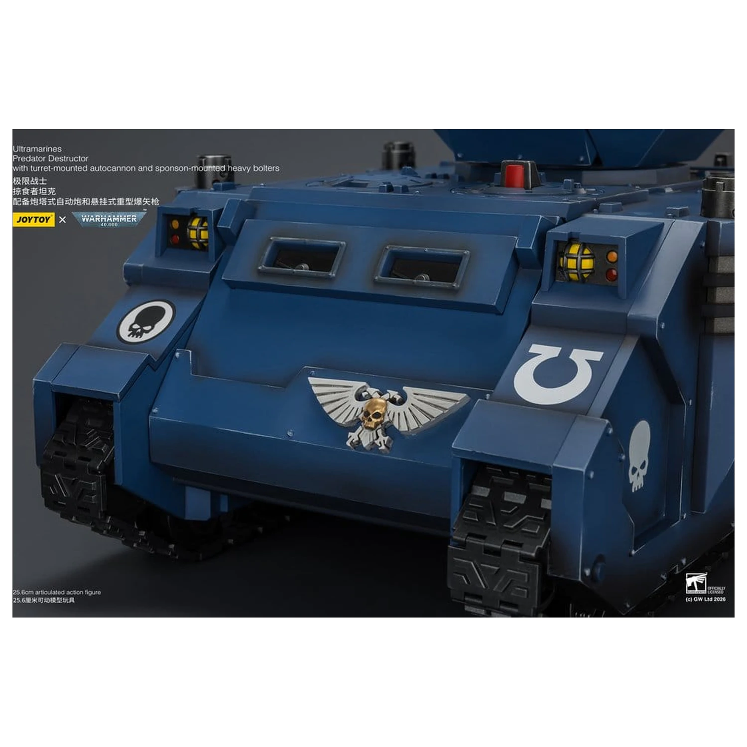 Warhammer 40,000 vozilo Ultramarines Predator Destructor 26 cm fotografija izdelka