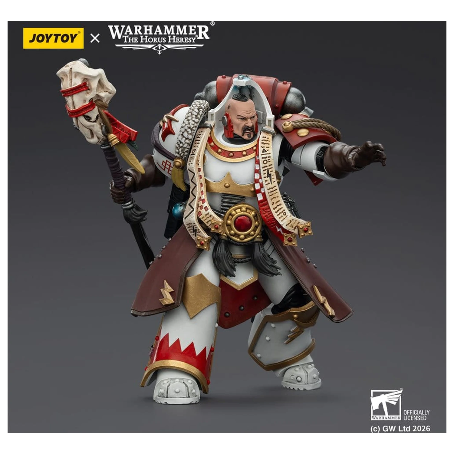 Warhammer 40,000 Action Figure White Scars Stormseer Consul s palico sile in pištolo Bolt, 12 cm fotografija izdelka