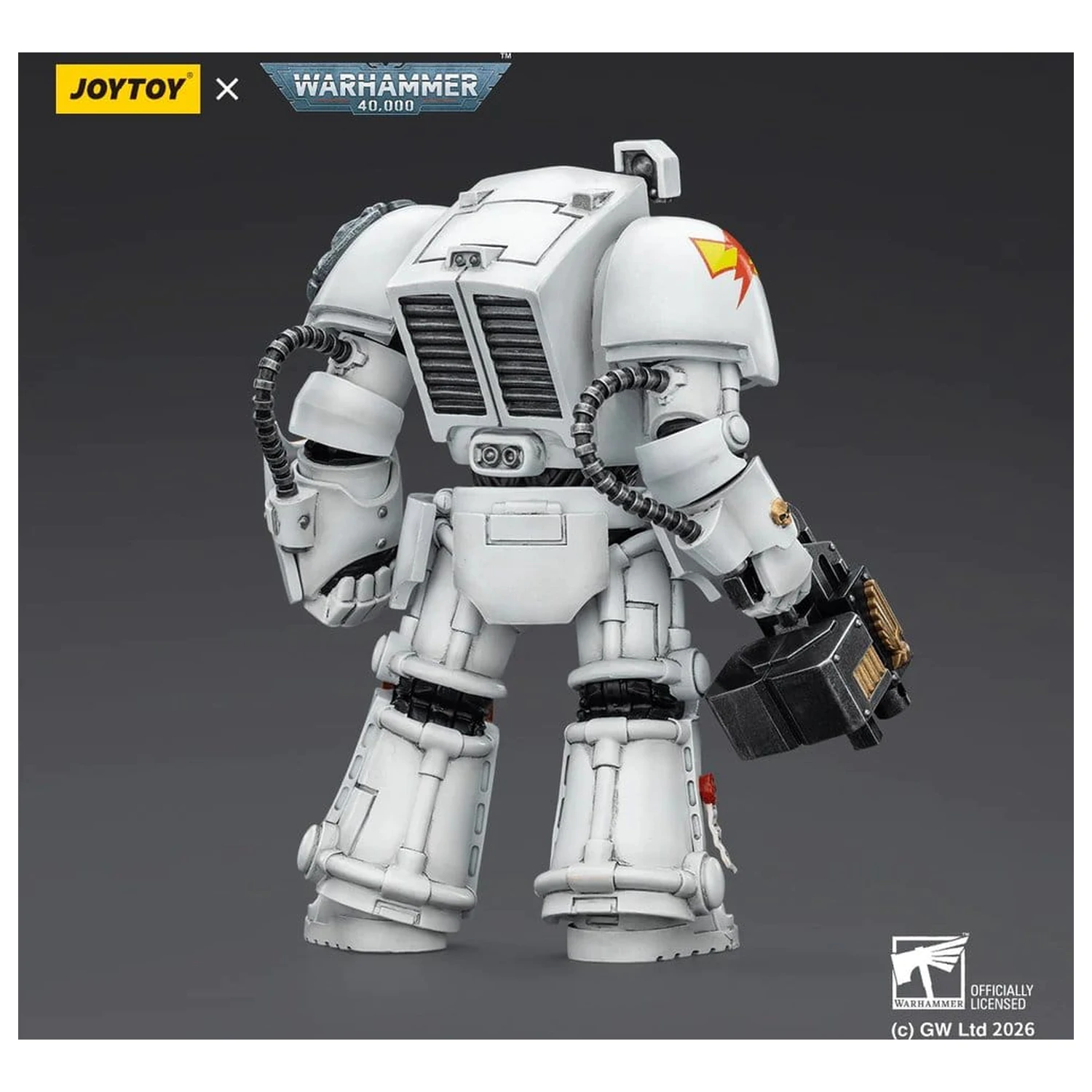 Warhammer 40,000 Akcijska figura White Scars Terminator 2 s Power Fist in Storm Bolter 14 cm fotografija izdelka