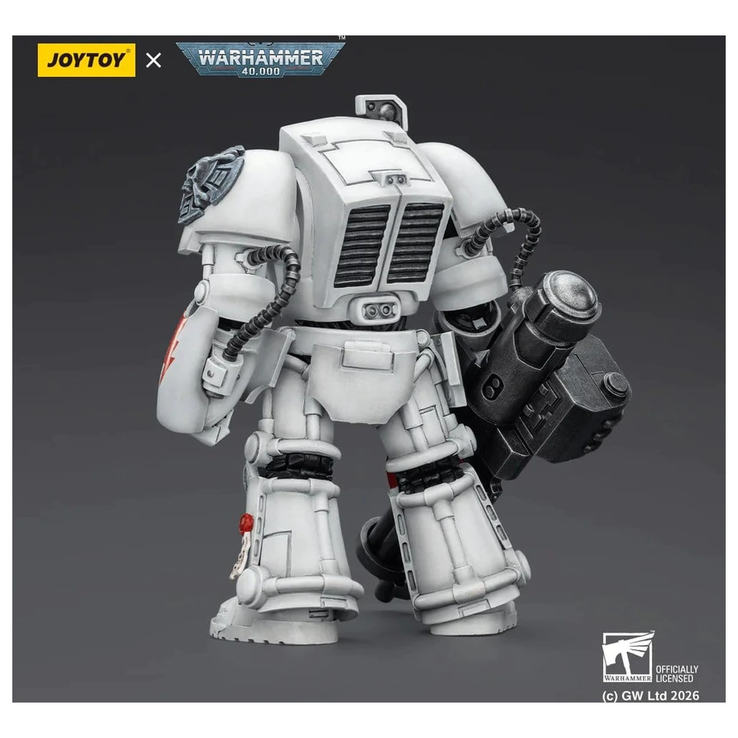 Warhammer 40,000 Action Figura White Scars Terminator 3 z Power Fist in Assault Cannon 14 cm fotografija izdelka