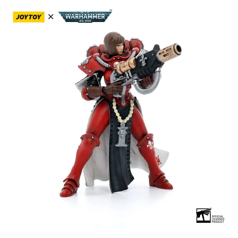 Warhammer 40k Akcijska figura 1/18 Adepta Sororitas Battle Sisters Order of the Bloody Rose Sister Lonell 12 cm fotografija izdelka