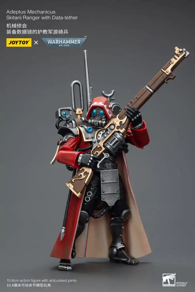 Warhammer 40k akcijska figura 1/18 Adeptus Mechanicus Skitarii Ranger with Data-tether 11 cm fotografija izdelka