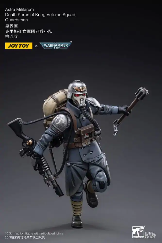 Warhammer 40k Akcijska figura 1/18 Astra Militarum Death Korps of Krieg Veteran Squad Guardsman 11 cm fotografija izdelka