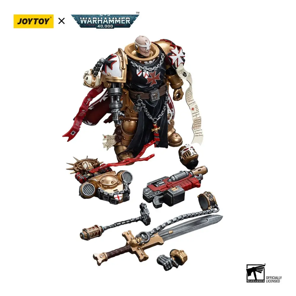 Warhammer 40k Akcijska Figura 1/18 Black Templars High Marshal Helbrecht 12 cm fotografija izdelka