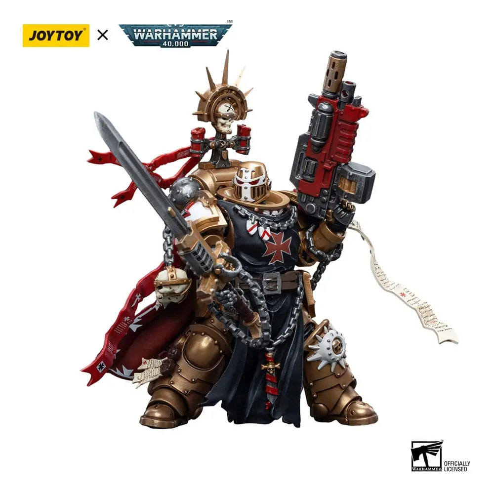 Warhammer 40k Akcijska Figura 1/18 Black Templars High Marshal Helbrecht 12 cm fotografija izdelka