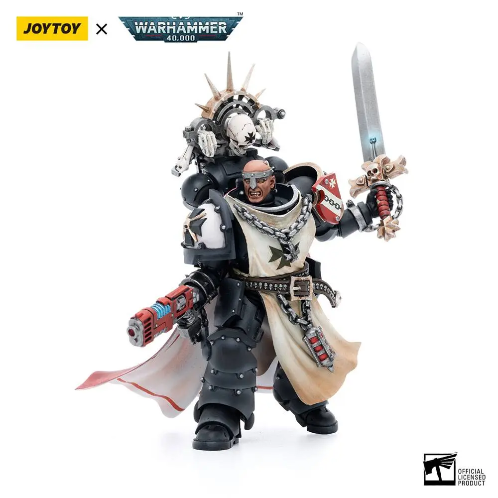 Warhammer 40k akcijska figura 1/18 Black Templars Marshal Baldeckrath 12 cm fotografija izdelka