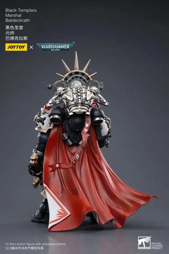 Warhammer 40k akcijska figura 1/18 Black Templars Marshal Baldeckrath 12 cm fotografija izdelka