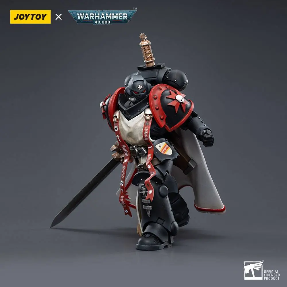 Warhammer 40k akcijska figura 1/18 Black Templars Primaris Sword Brethren Eberwulf 12 cm fotografija izdelka