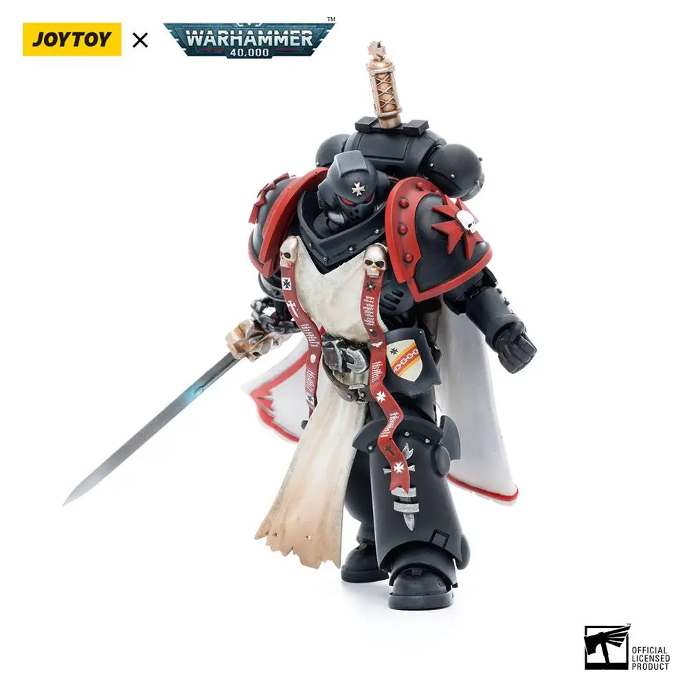 Warhammer 40k akcijska figura 1/18 Black Templars Primaris Sword Brethren Eberwulf 12 cm fotografija izdelka