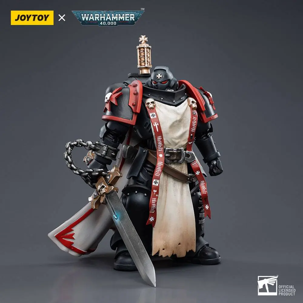 Warhammer 40k akcijska figura 1/18 Black Templars Primaris Sword Brethren Eberwulf 12 cm fotografija izdelka