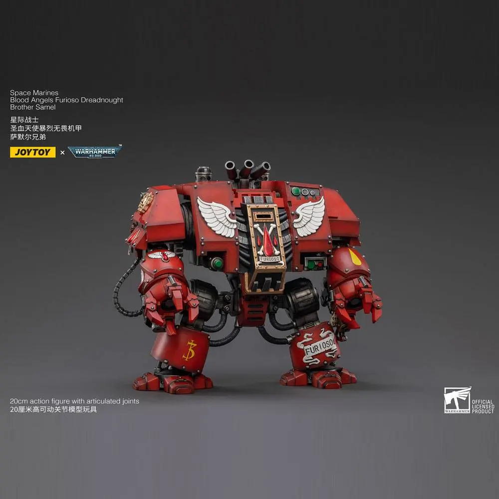 Warhammer 40k Akcijska Figura 1/18 Blood Angels Furioso Dreadnought Brother Samel 20 cm fotografija izdelka