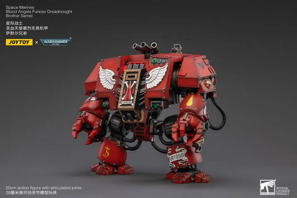 Warhammer 40k Akcijska Figura 1/18 Blood Angels Furioso Dreadnought Brother Samel 20 cm fotografija izdelka