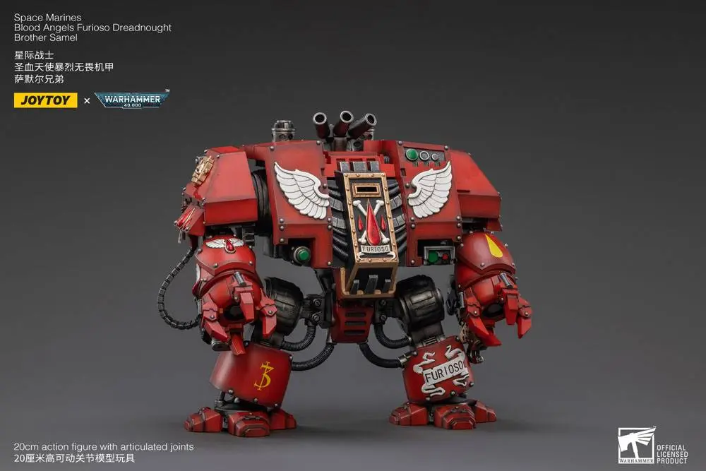 Warhammer 40k Akcijska Figura 1/18 Blood Angels Furioso Dreadnought Brother Samel 20 cm fotografija izdelka