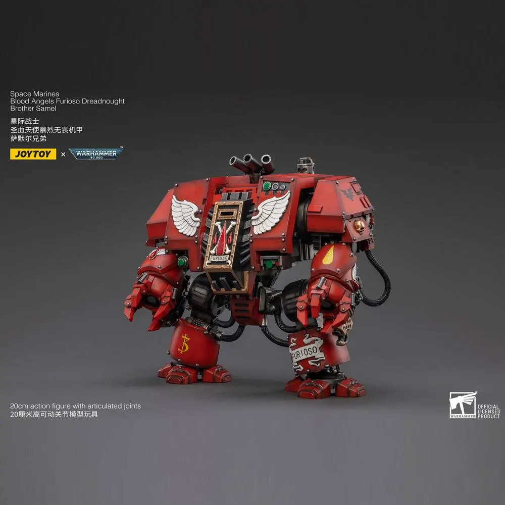 Warhammer 40k Akcijska Figura 1/18 Blood Angels Furioso Dreadnought Brother Samel 20 cm fotografija izdelka